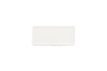 F2D Dusk Plat bord 22x10cm white