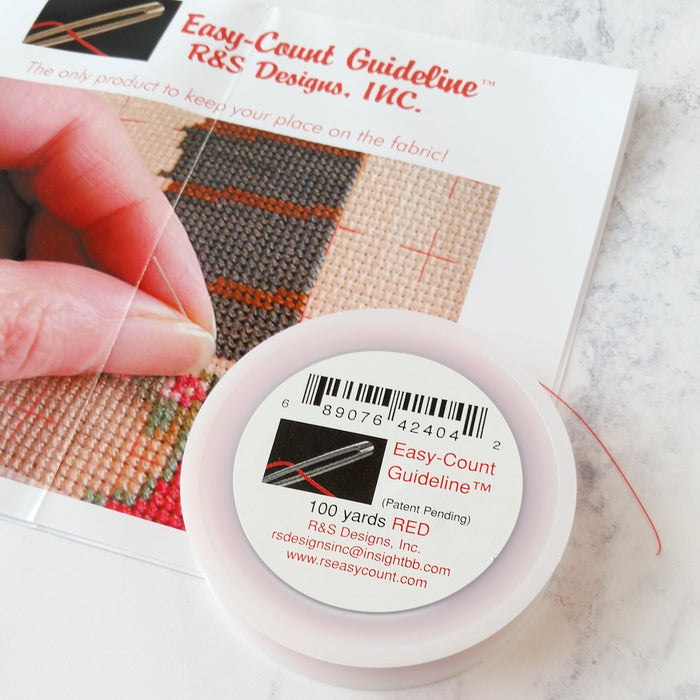 Easy Count Guideline for Gridding-Stitched Modern