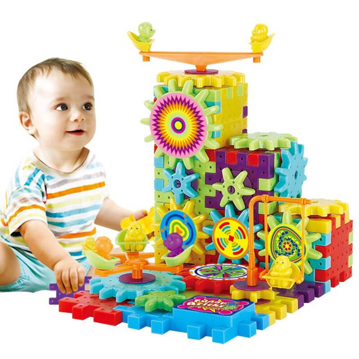 Electric Gears 3D Model Building Kit | Electric Gear Building Kit