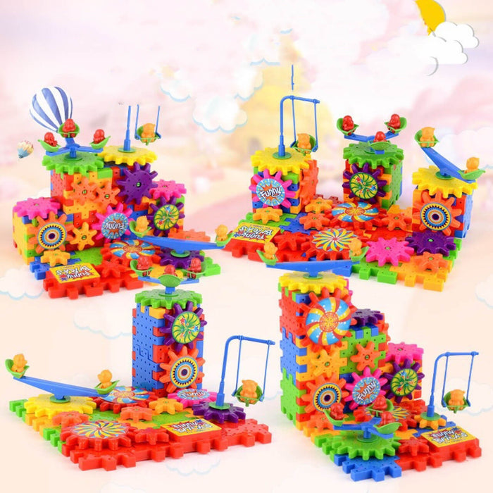 Electric Gears 3D Model Building Kit | Electric Gear Building Kit