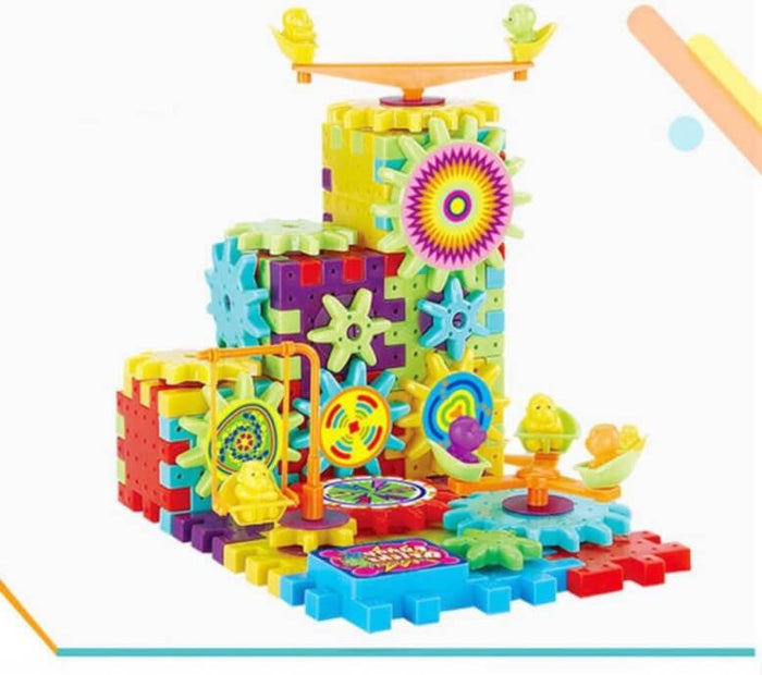 Electric Gears 3D Model Building Kit | Electric Gear Building Kit