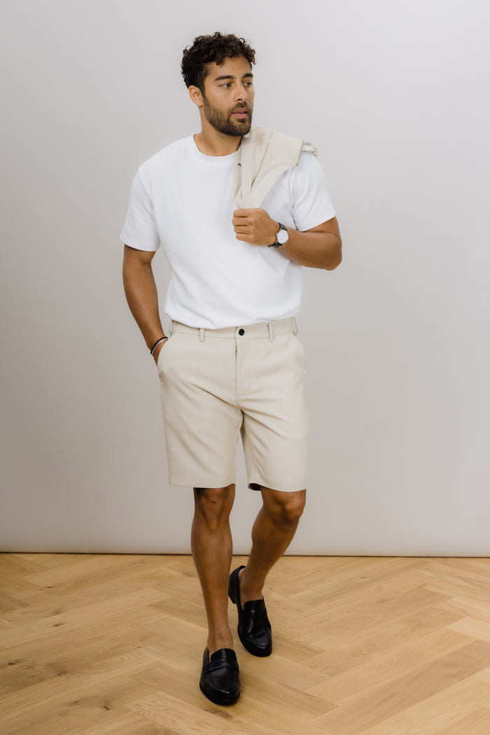 Urban Pioneers Male Elian Shorts SHORTS SAND MELANGE