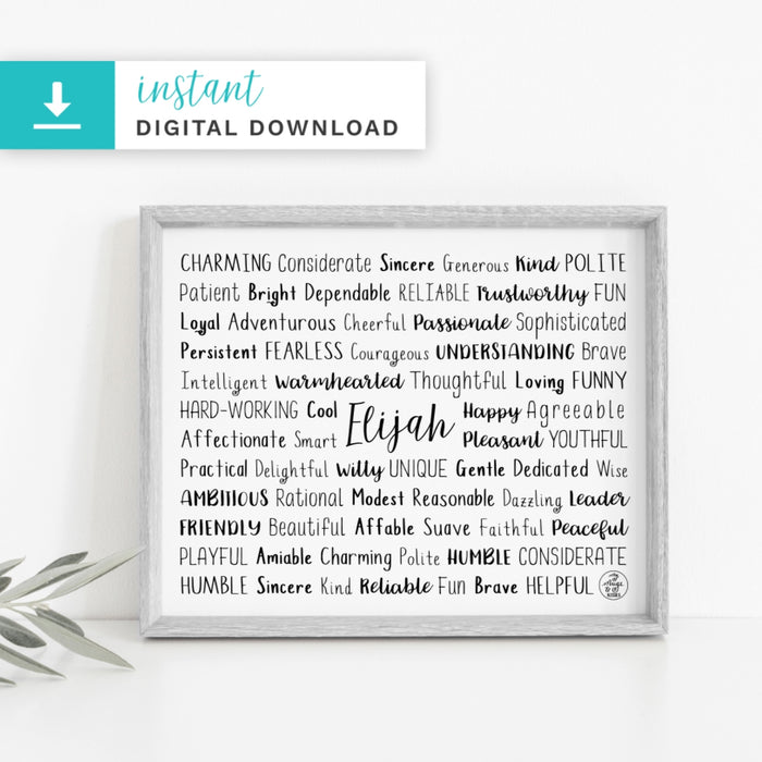 Elijah Digital Download