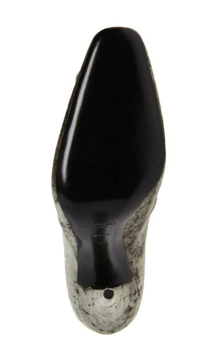 Saint Laurent Ella Velvet Over - the - knee Boots - Runway Catalog