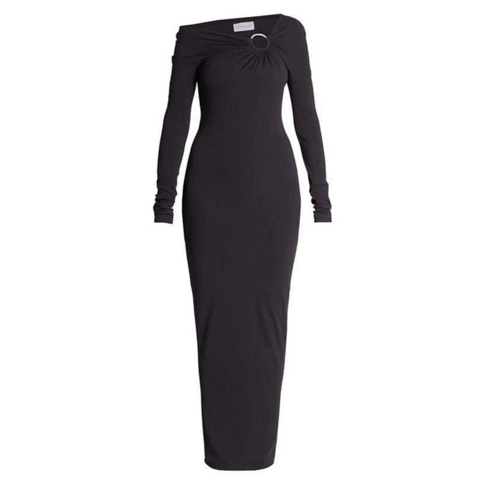 Alexandre Vauthier Embellished Jersey Off - The - Shoulder Dress - Runway Catalog