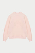 EMBOSSED SWEATSHIRT - PINK