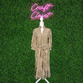 ENTRO Dress In Olive