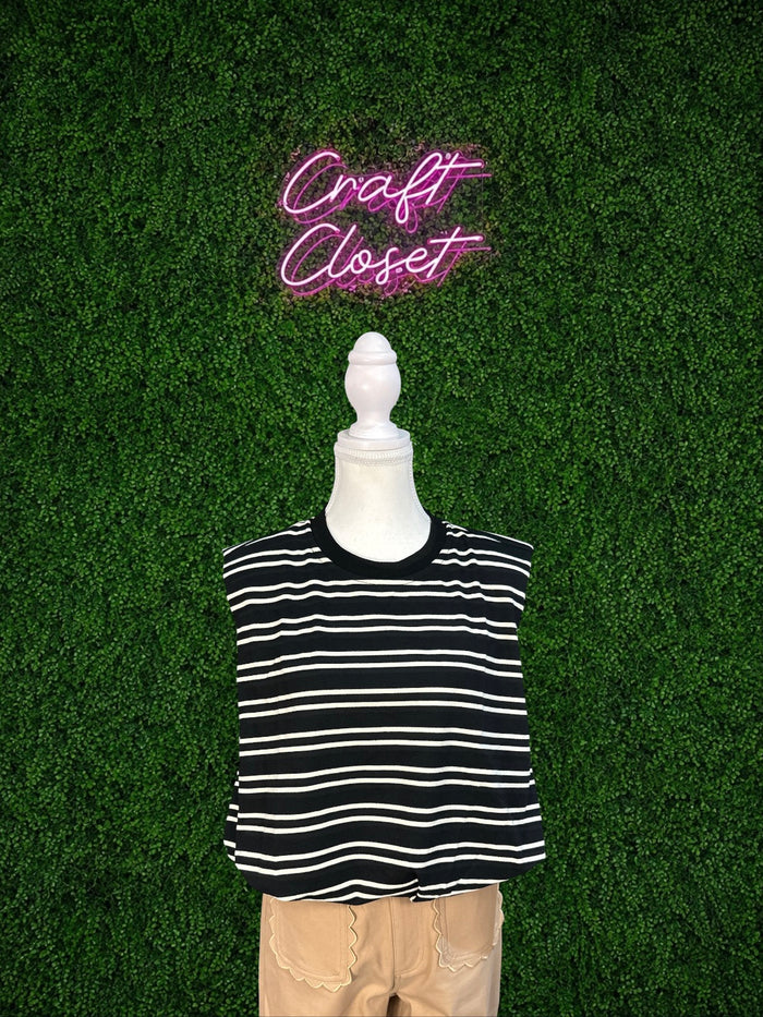 ENTRO Top In Black