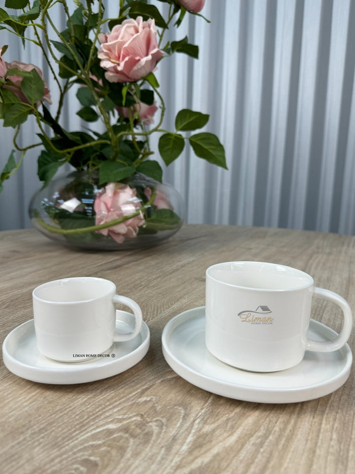 MULEX Espressoset 12 Delig | 6 Persoons Wit