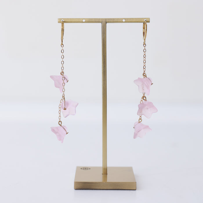 Ethereal Blossom Dangle Earrings