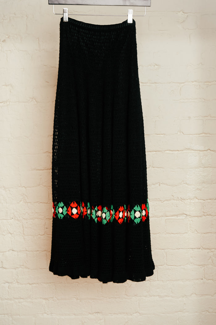 Ethereal Crochet Top & Midi Skirt Set image 4