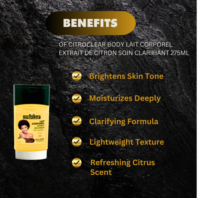 Extrait De Citron Soin Clarifiant 275Citroclear Body Lait Corporel ml