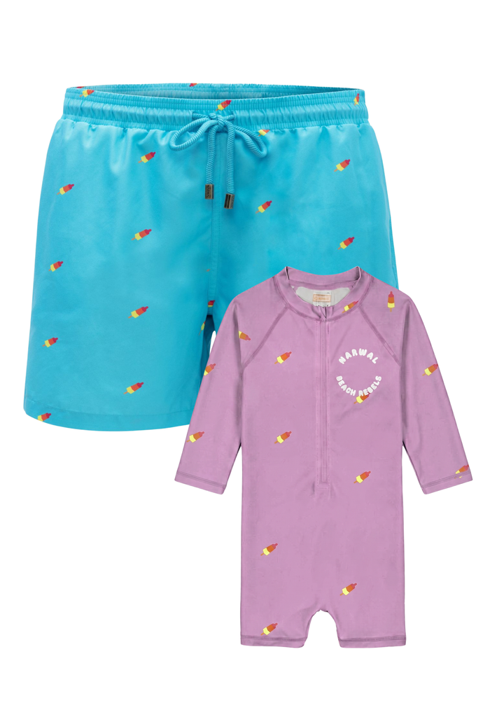 Father & Kid UV Icelolly Pink