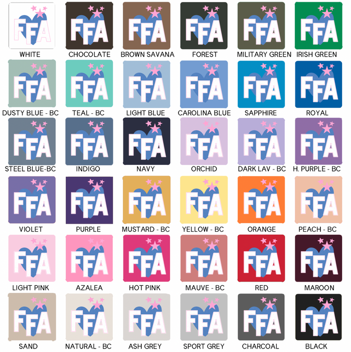 FFA Heart Stars– Hoodie