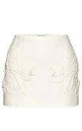 Valentino Floral - embroidered Mini Skirt - Runway Catalog