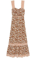 Gucci Floral - print Lace - trimmed Twill Dress - Runway Catalog