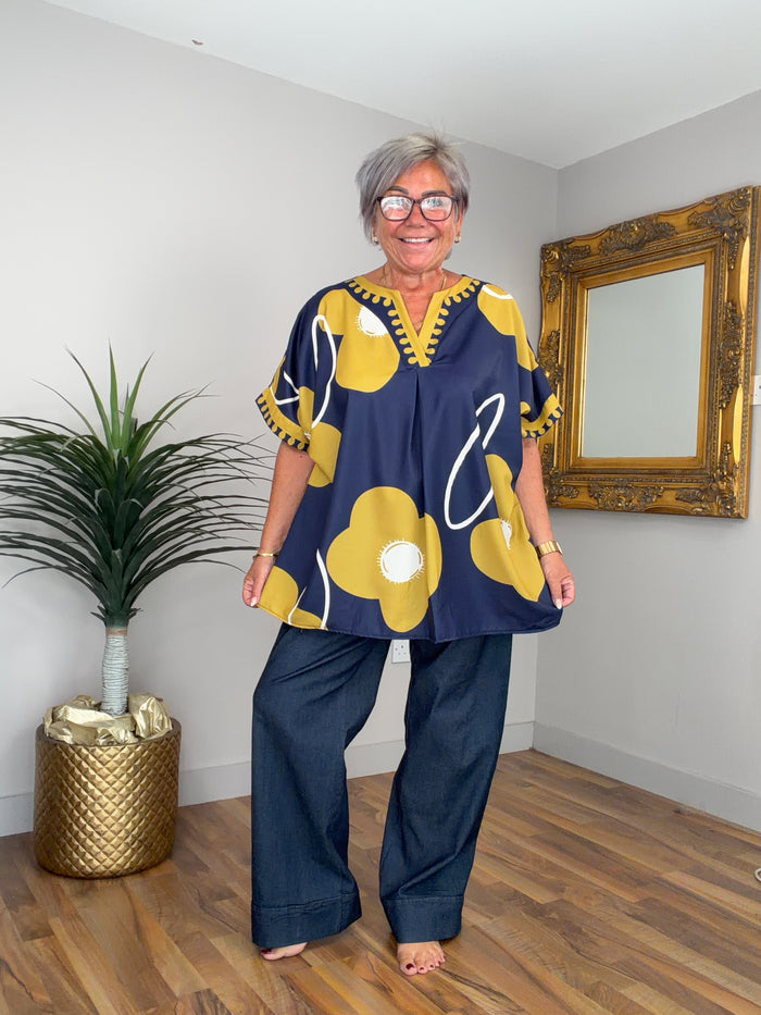 Florence Floral Top