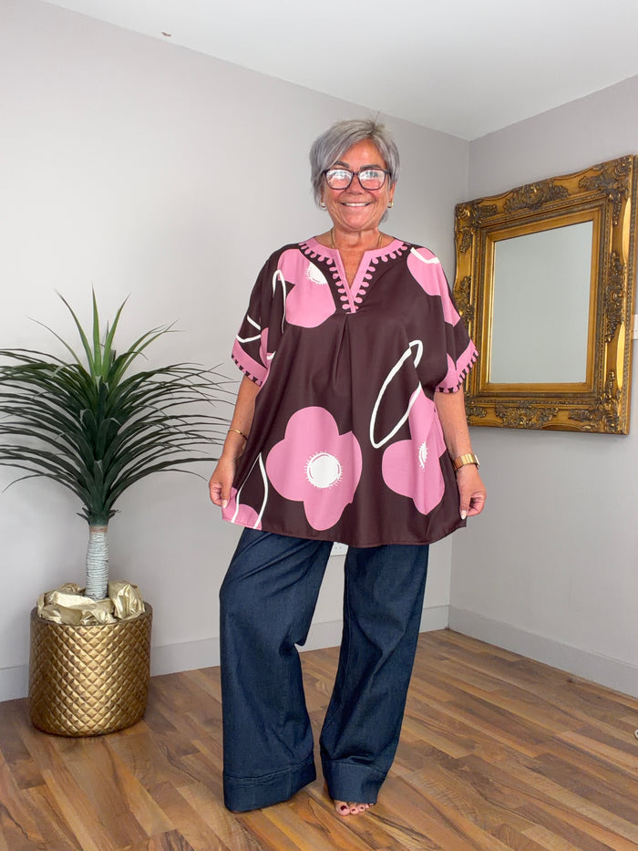 Florence Floral Top