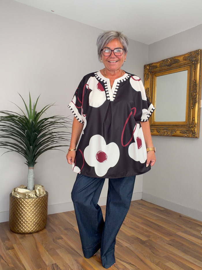 Florence Floral Top