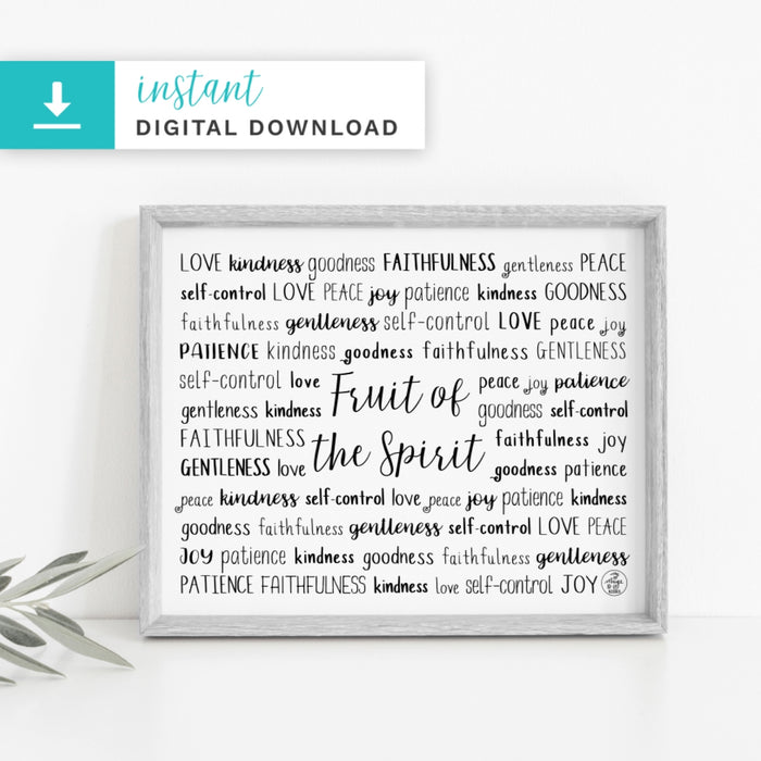 Fruit of the Spirit Digital Download