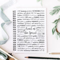 Fruit of the Spirit Spiral Notebook