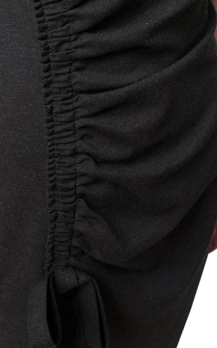 Oscar de la Renta Gathered - detail Shift Dress - Runway Catalog