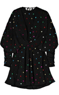 The Attico Gathered Sequin - embellished Crepe De Chine Mini Dress - Runway Catalog