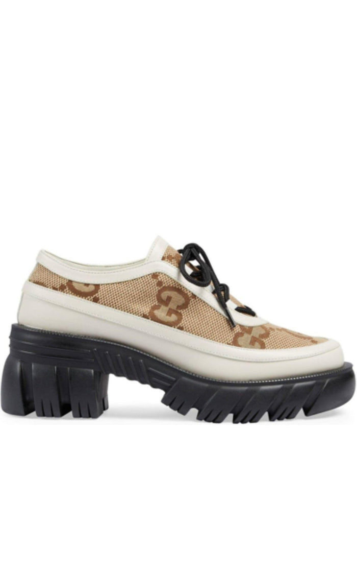 Gucci GG Panelled Lace - up Shoes - Runway Catalog