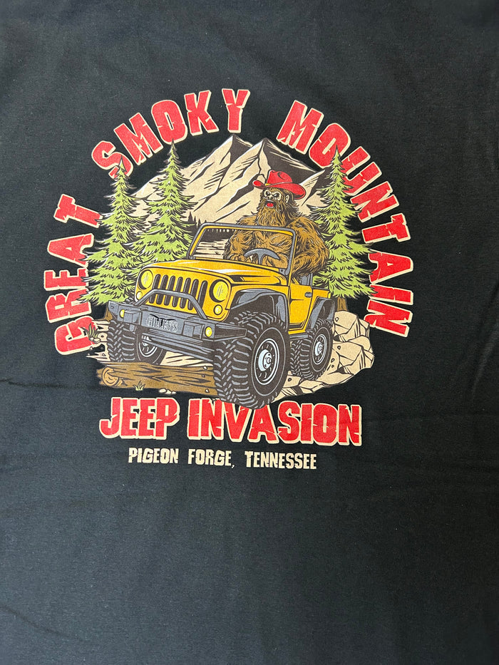 Gilley's Jeep Invasion T-Shirt Pigeon Forge