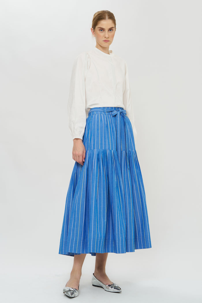 Ginny Skirt- Thalia Blue