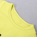 Girls Cotton Yellow T-Shirt Jeans Set | Cotton Girls Clothing Set