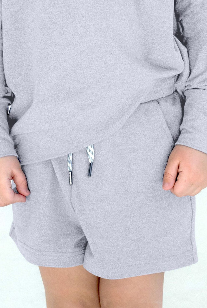 Girls' Yoga Short Birch image 5
