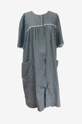 Givoni Black & White Check Brunch Coat