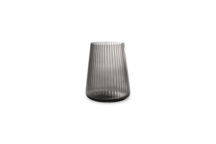 S|P Collection Glas 30cl smoked Ray - set/4