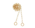 Gold Square Link Chain - 14k Yellow Gold