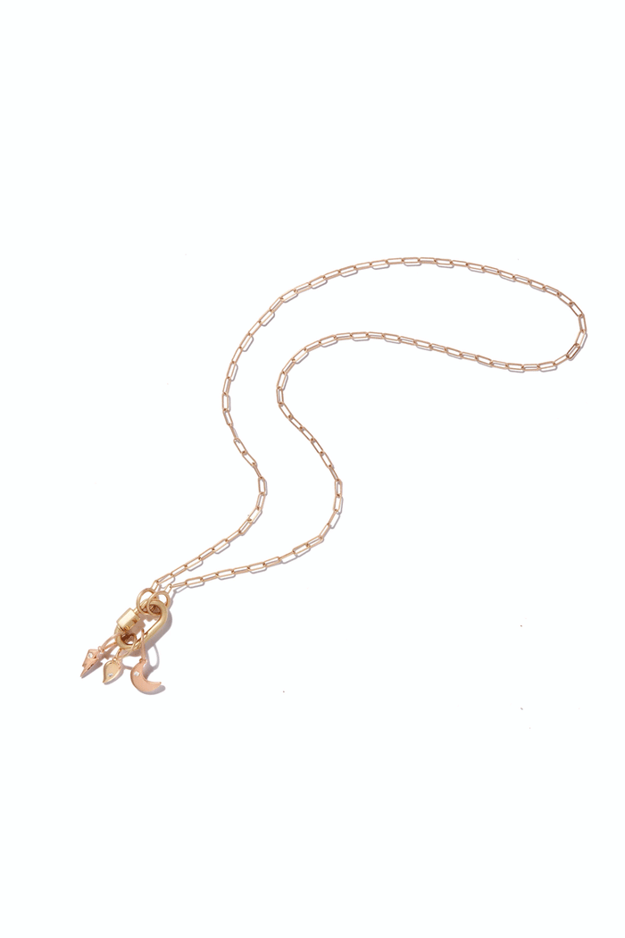 Gold Square Link Chain - 14k Yellow Gold