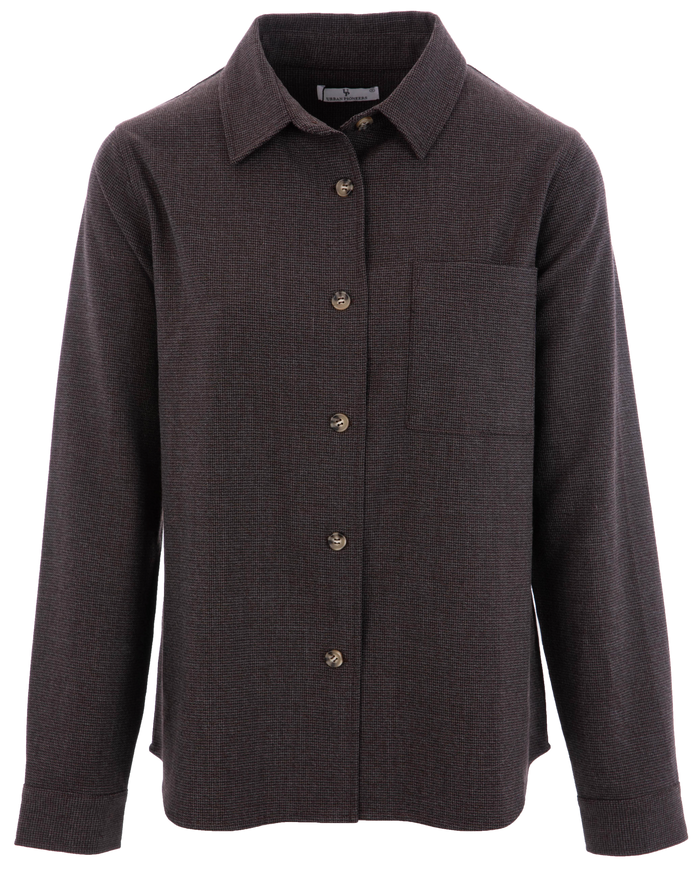 Urban Pioneers Female Golda Shirt SHIRT BROWN