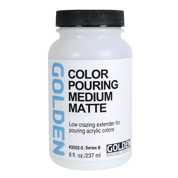 Golden Color Pouring Medium - Matte / 8 oz by Golden - K. A. Artist Shop