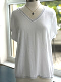 Grace Italian Top in white