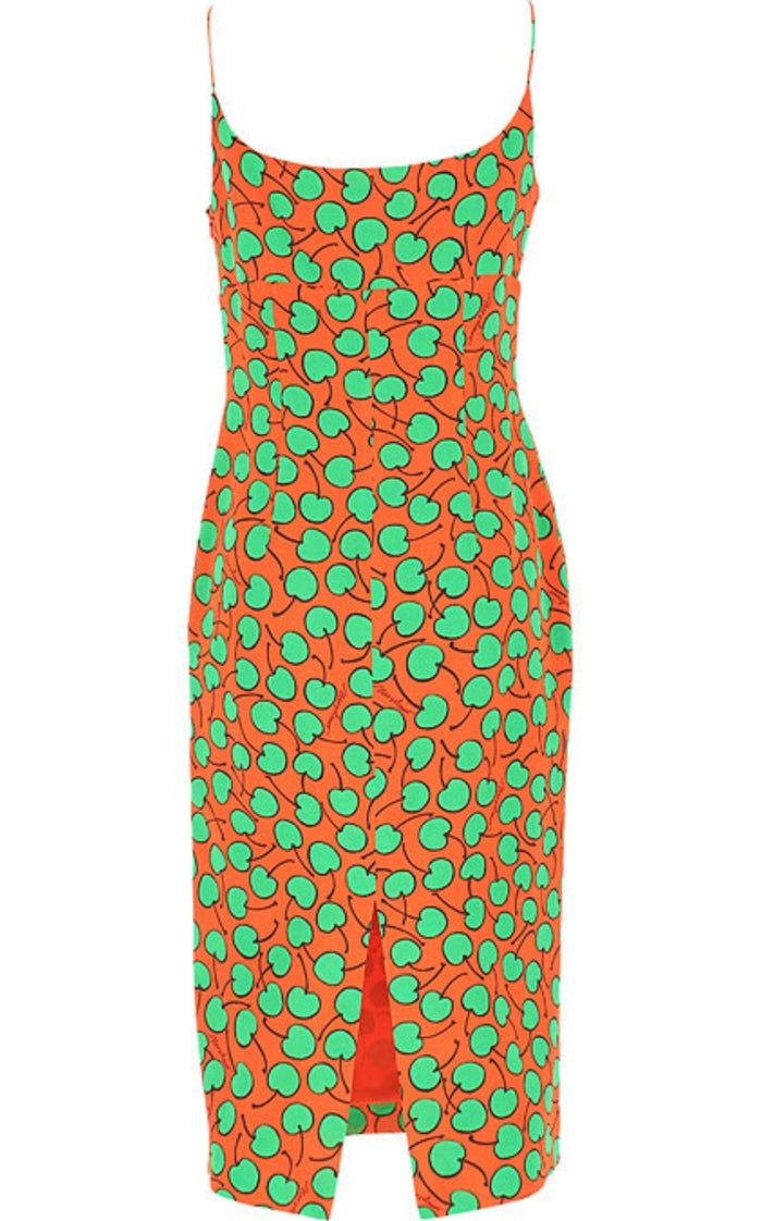 Moschino Graphic - print Midi Dress - Runway Catalog