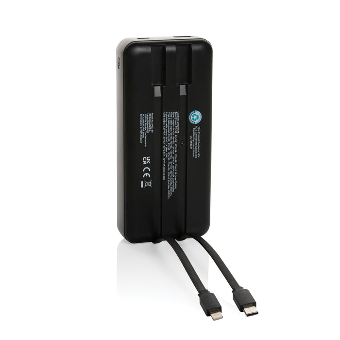 Gridley rPlastic 20000 65W Laptop Powerbank
