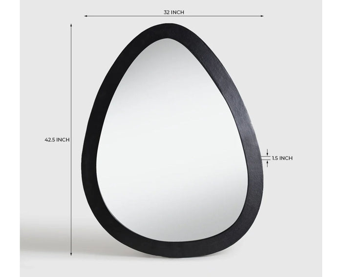Hamiya Mirro Textured Black