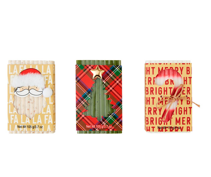 Handmade Christmas Soaps - Pine & Moss