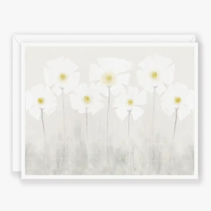 Happy Flowers  - Greeting Card