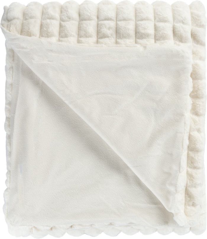 LALEE Harmony Vacht Deken Hoogpolig Soft Touch Ivoor  - 150x200 CM
