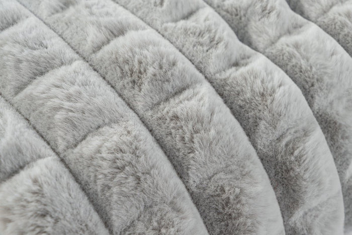 LALEE Harmony Vacht Deken Hoogpolig Soft Touch Zilver - 150x200 CM