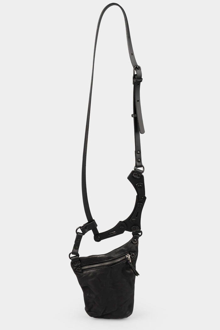Harness leather pouch