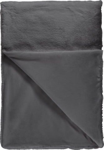 LALEE Heaven Vacht Deken Hoogpolig Soft Touch Graphite  - 150x200 CM