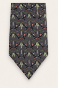 Hermes 'Les Singes '1990s 100% Silk Neck Tie
