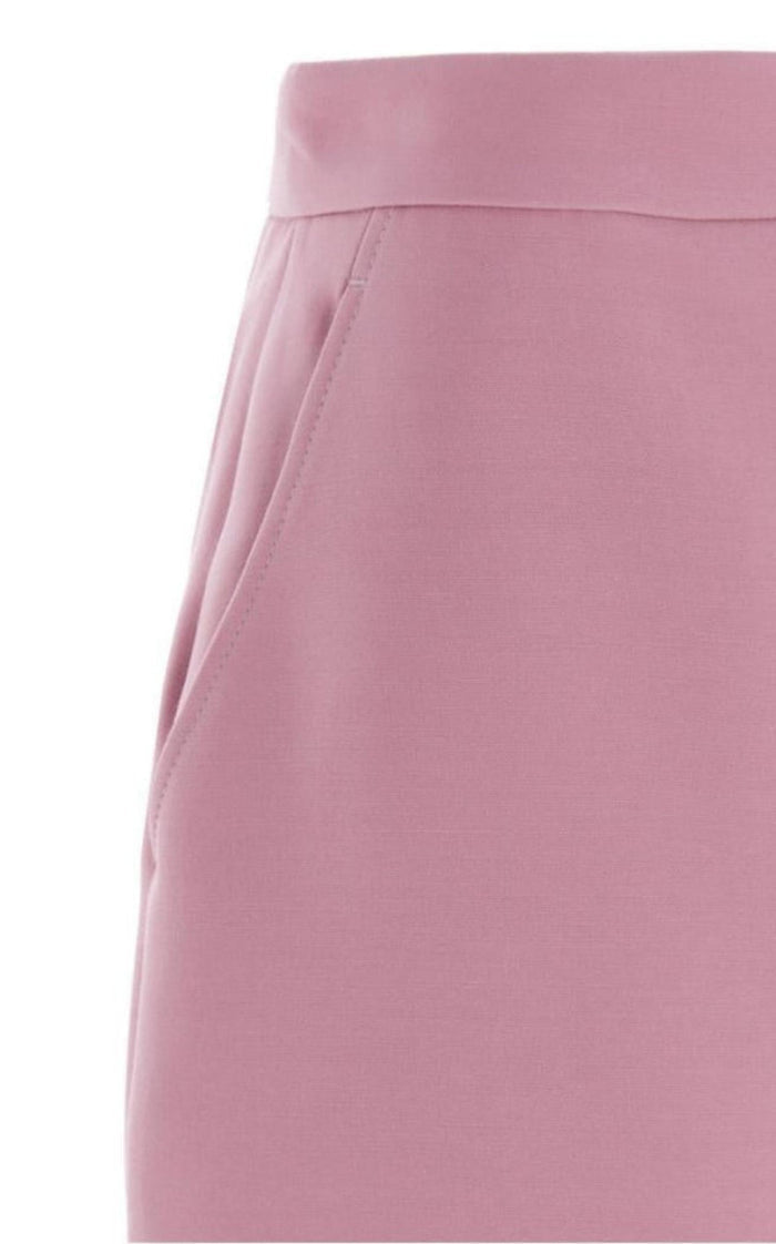 Gucci High - rise Wide Silk - blend Pants - Runway Catalog